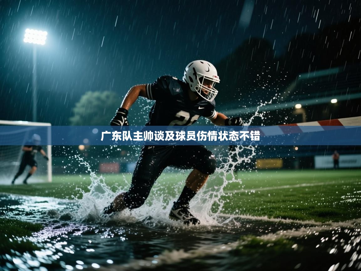 广东队主帅谈及球员伤情状态不错  第2张
