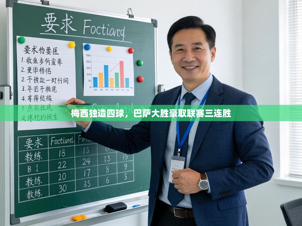 梅西独造四球，巴萨大胜豪取联赛三连胜  第1张